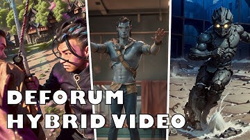 Stable Diffusion Deforum - Hybrid Video Tutorial