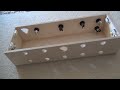 DIY Virtual Pinball Controller build 1 - after gluing, with buttons and magnets - Wahcade