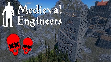 Tower of Babylon Part 4 | Building Vader Hall #24 | Medieval Engineers