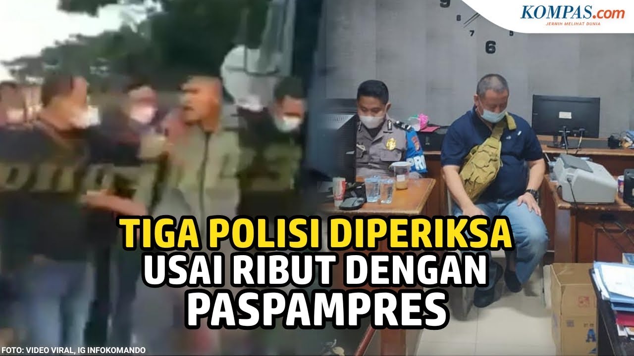 Buntut Cekcok dengan Paspampres di Penyekatan PPKM Darurat, Tiga Polisi Diperiksa Propam