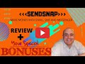 SendSnap Review! Demo & Bonuses! (Make Money With Email, SMS And Messenger)