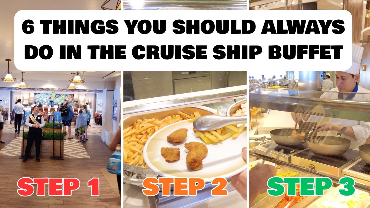 I always do these 6 things at the cruise ship buffet to have a better meal — and you should, too