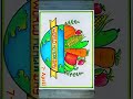 world health day drawing | health day drawing #shorts #short #youtubeshorts #viral