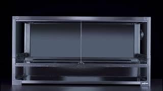 REPTI ZOO 67 Gallon Large Glass Reptile Terrarium 48