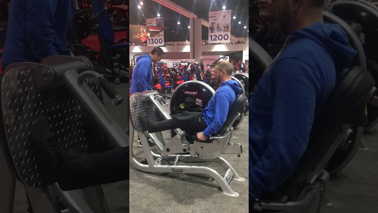 Hoist Fitness Club Line CL 3403 Leg Press YouTube