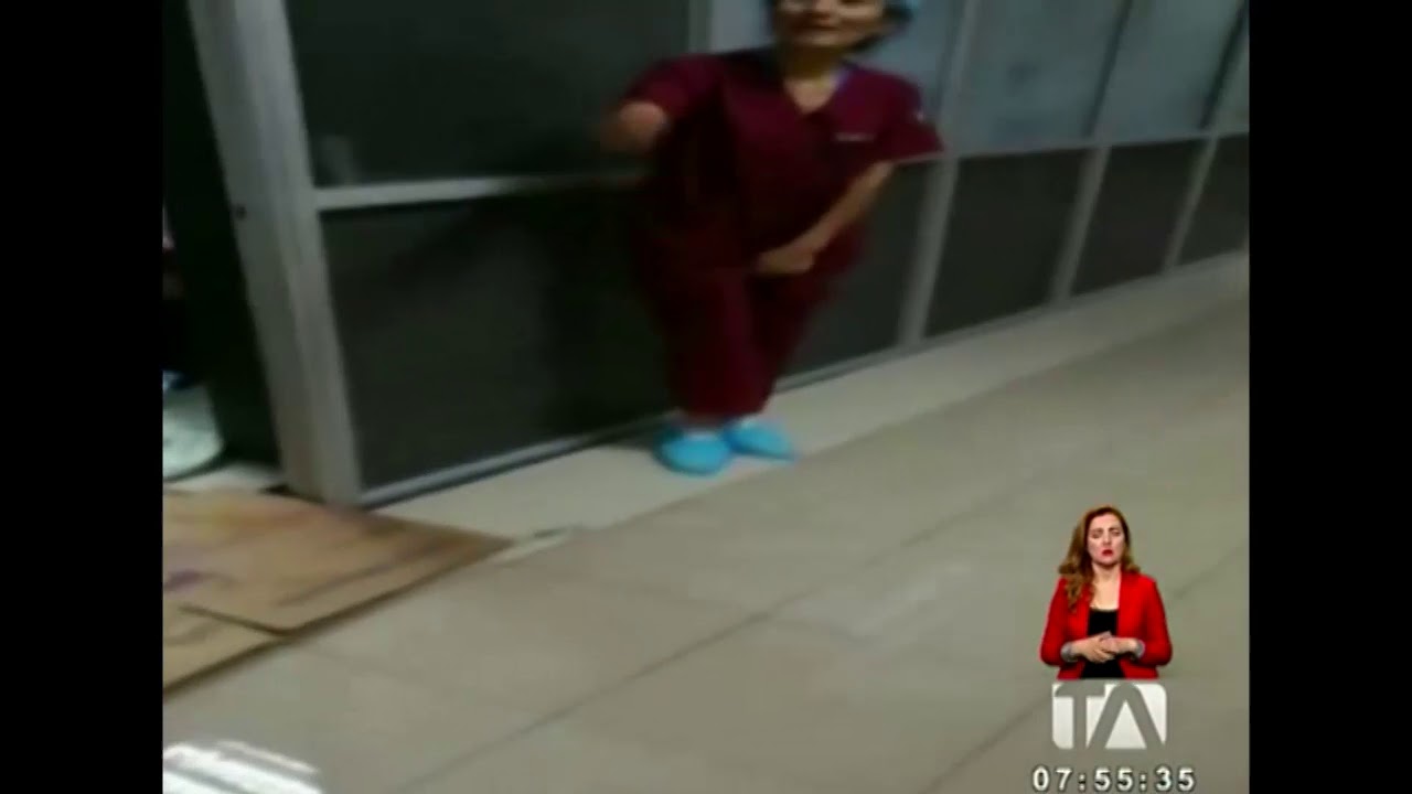 Uno de los pisos del Hospital Carlos Andrade Marín se inundó -Teleamazonas