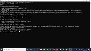 How to install Django python framework in windows 10