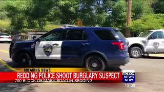 Redding OIS Burglar Mary St West Reddnig
