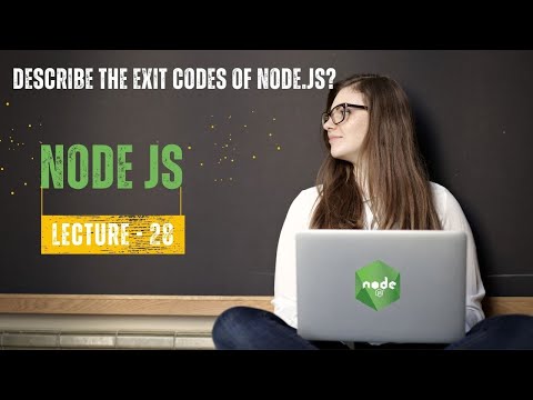 Describe the exit codes of Node.js? | Node JS Interview | Lecture -28