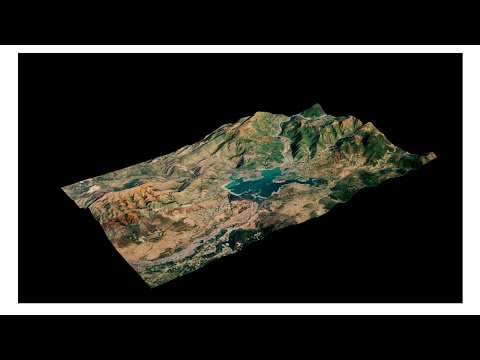 GIS ADDONS  How to Create 3D Terrain with Google Maps and Blender satellite data