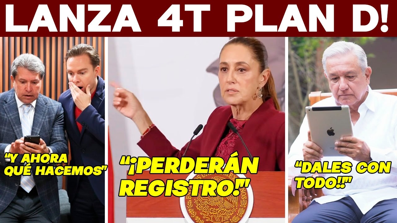 SE ACABÓ! CLAUDIA PLAN D. ADIÓS PT-VERDE. PIERDEN REGISTRO 2027. POR TRAIDORES