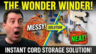 The Smartest Way to Store Extension Cords. No More Tangles