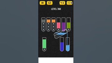 【Water Sort Puzzle】 Level 360
