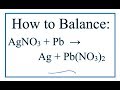 Balancing Chemical Reactions and Equations