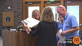 MURRAY CITY COUNCIL   July 21 2026