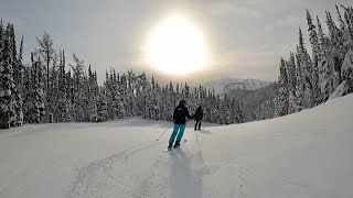 The Best Beginner Ski Run - Sunshine Village, Banff
