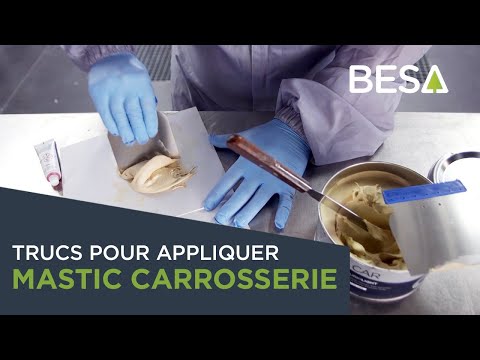 Comment Appliquer le MASTIC POLYESTER Sur une Voiture