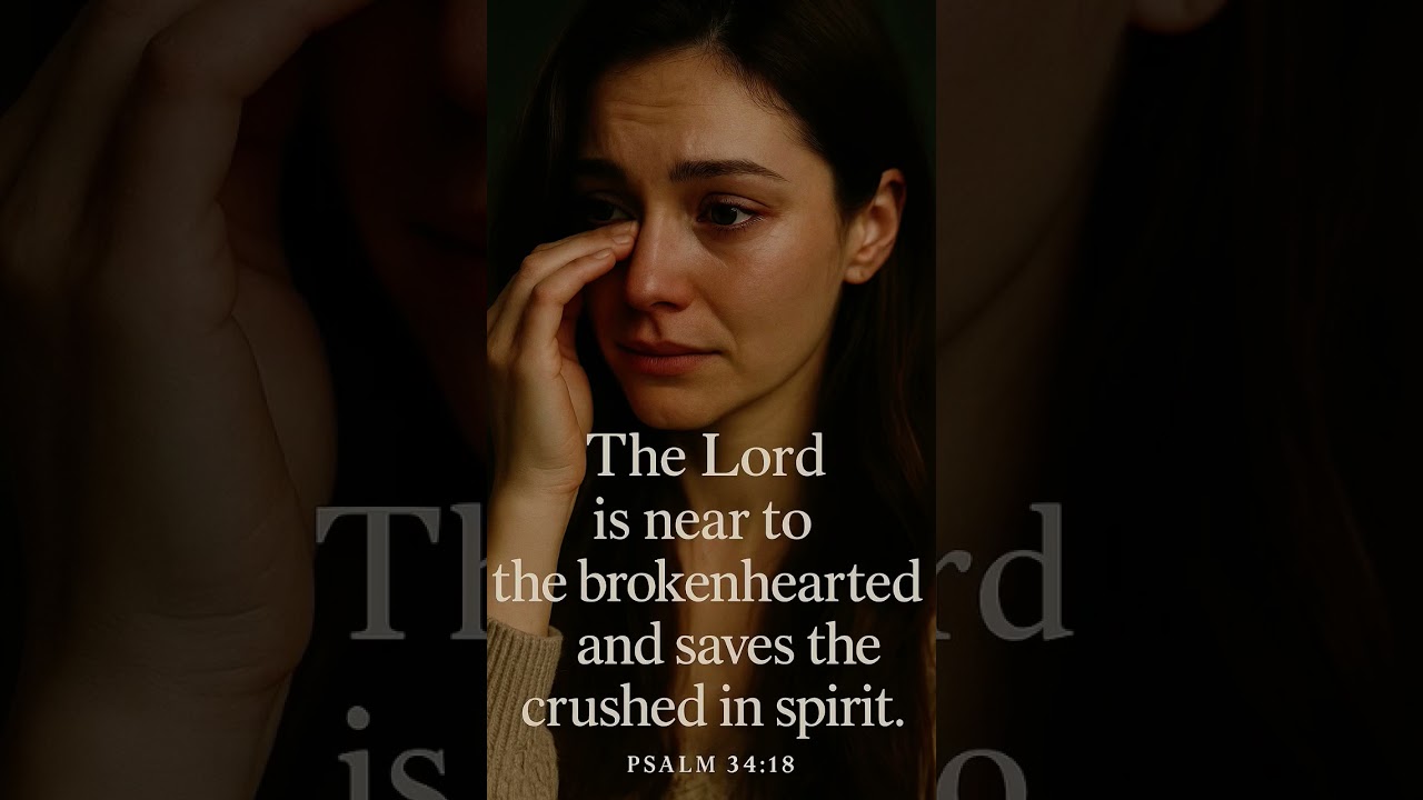 "God is Close to the Brokenhearted 💔 