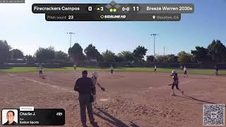 Breeze Warren 2030s vs. Firecrackers Campos (2025.09.07)
