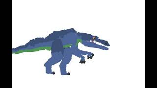 New Baryonyx Animation Test