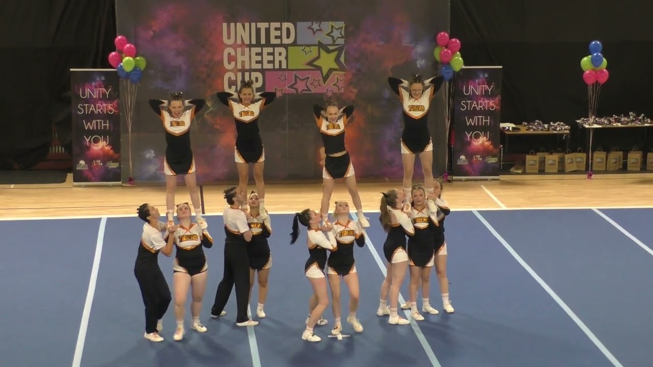UCC2023 VSK Univerzita Brno   Tigers SkyCats Team Cheer Senior L3 Median   Coed