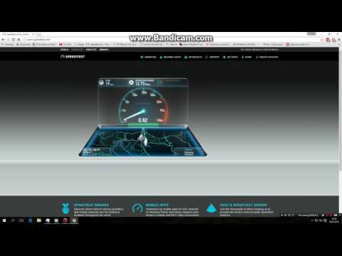 ADSL2+ Internet Speedtest