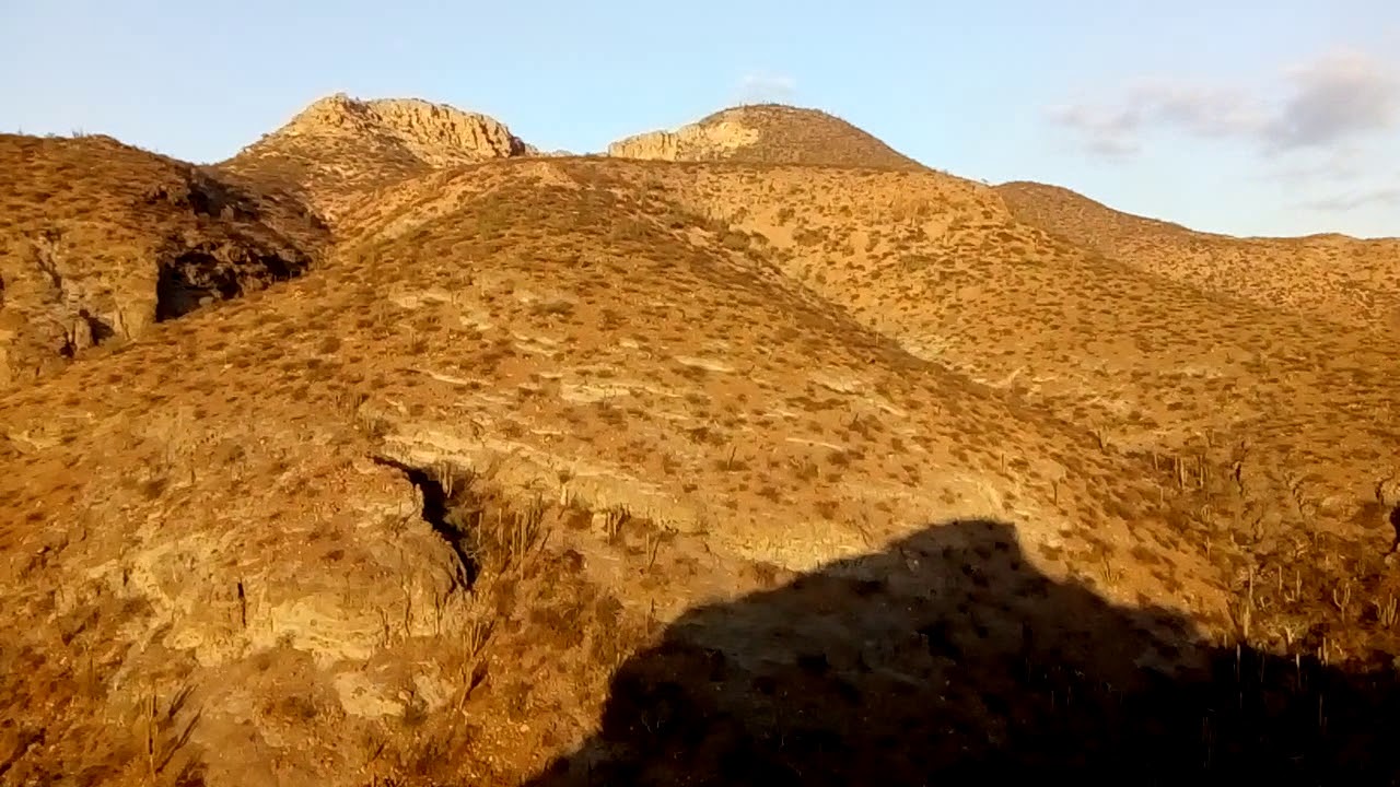 Ascenso al gran cerro Santa María, La Paz Baja California Sur! - YouTube