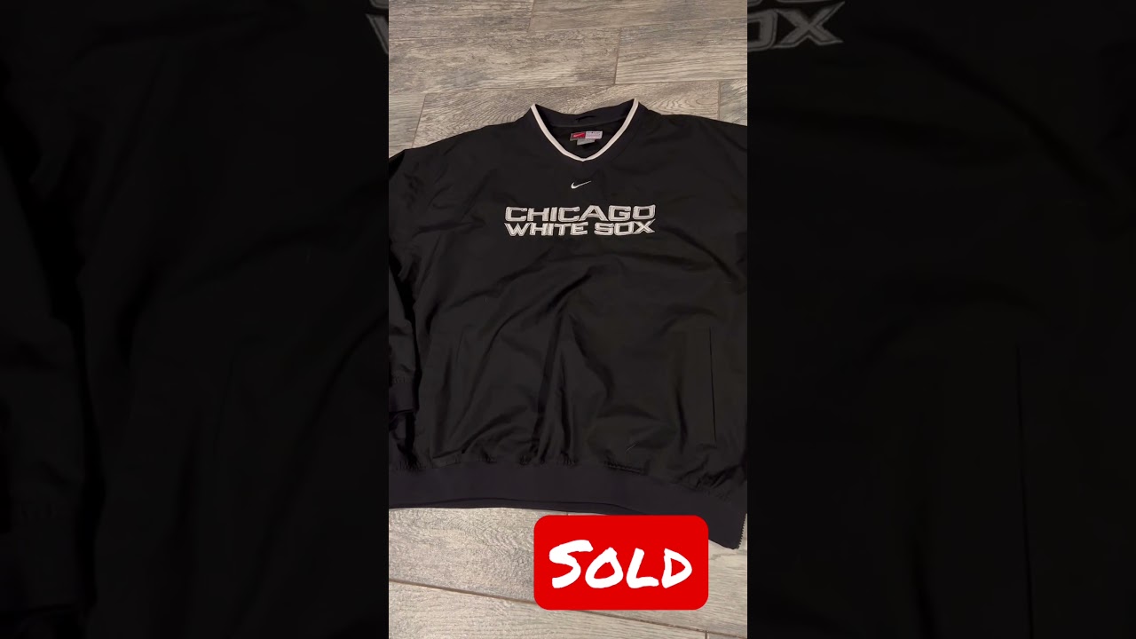 Thrift Store Find: Chicago White Sox Windbreaker by Nike – Sold for on eBay! #ebay #whitesox Thrift Store Find: Chicago White Sox Windbreaker by Nike – Sold for on eBay! #ebay #whitesox