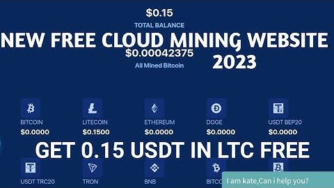 New Free Cloud Mining Website 2023 | Free Bitcoin Mining Website 2023