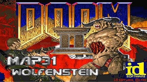 Doom II: Hell on Earth - Map31: Wolfenstein (100%) [DOSBox]