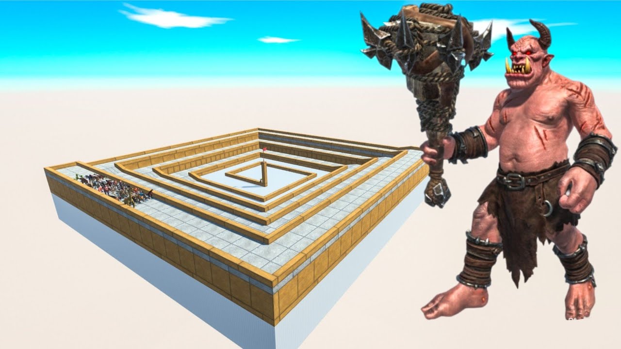 💀⚔️ ALIEN OGRE LORD BLOODBATH 😱🔥 Last Survivor Challenge | Animal Revolt Battle Simulator