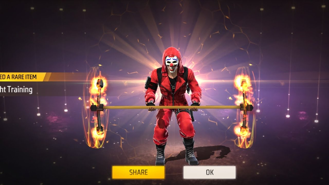 I Got Weight Lifting Emote in Free Fire ||@MR REHAN FF ||