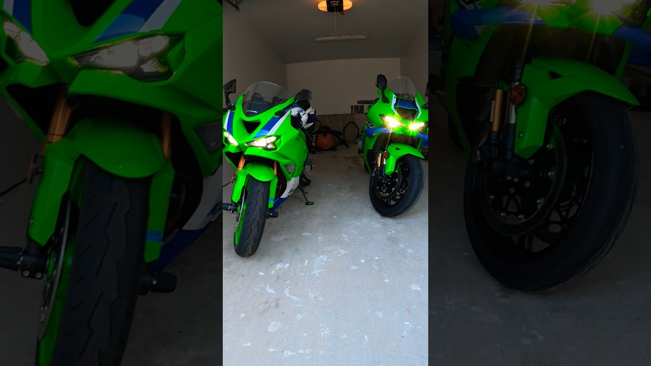 ZX-6R vs ZX-10R Sound - YouTube