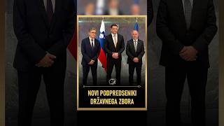 Danijel Krivec (SDS) in Franc Križan (Demokrati) izvoljena za podpredsednika Državnega zbora.