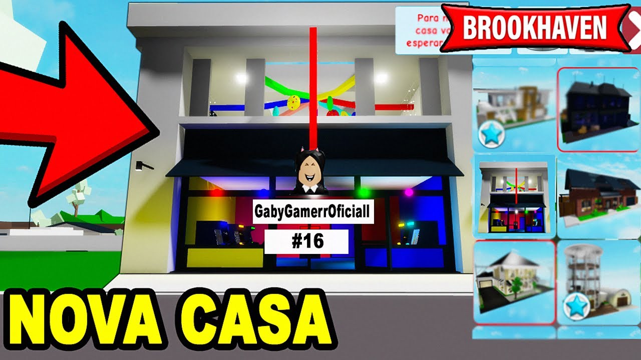 A NOVA CASA DO BROOKHAVEN RP!! (ROBLOX) 