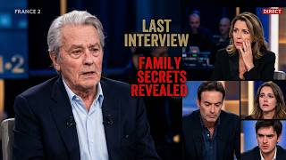 Alain Delon's Last Interview REVEALED Everything — His Family Secrets Will SHOCK You