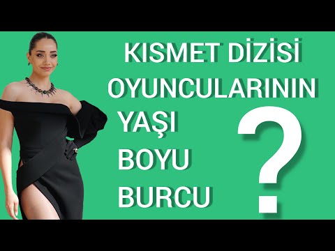 KISMET DİZİSİ OYUNCULARI KİMDİR/ Kısmet dizisi oyuncularının isimleri?