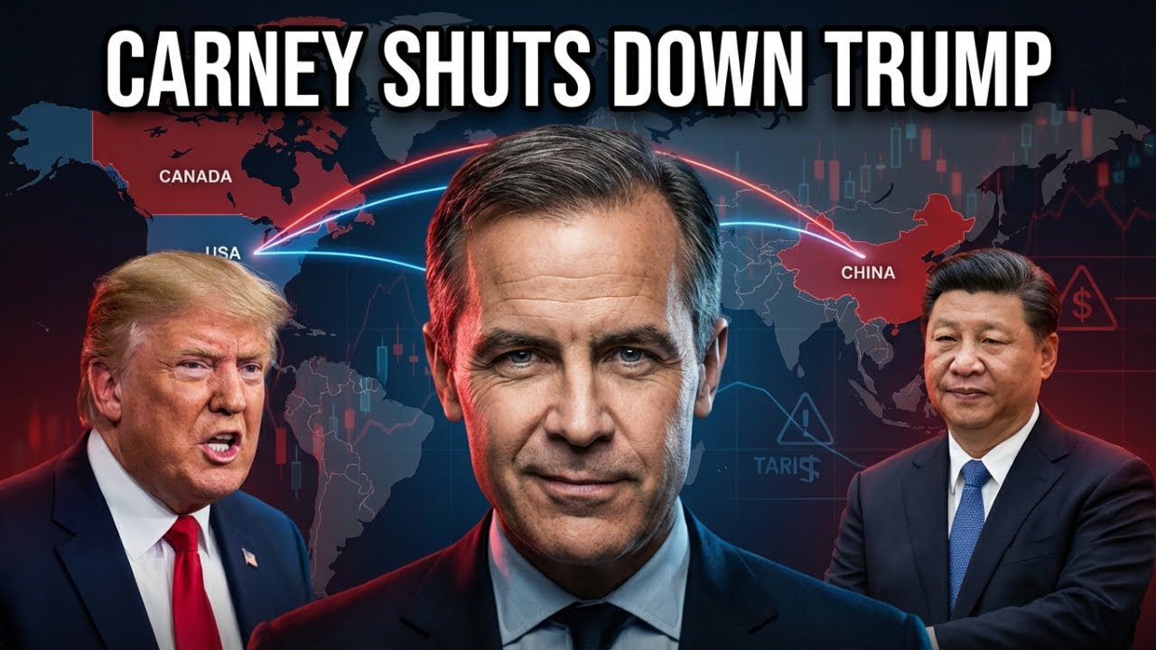 Carney Destroys Trumps 100% Tariff Threat On Canada China Deal