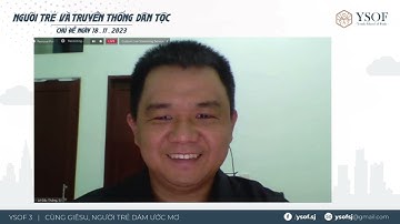 [YSOF 3] Mến tặng cha Giuse Lê Đắc Thắng, S.J.