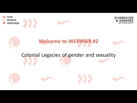 COLONIAL LEGACIES OF GENDER AND SEXUALITY (Webinar 2)