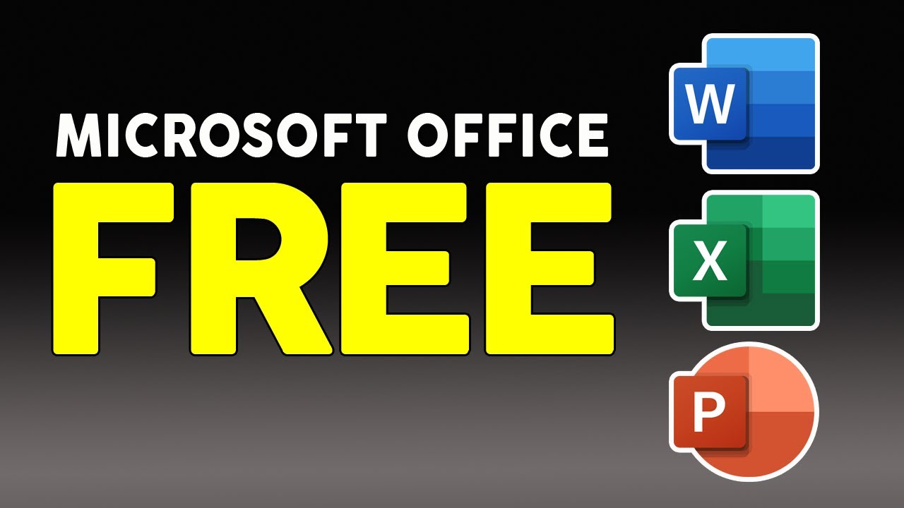 How To Get Microsoft Office For Free YouTube