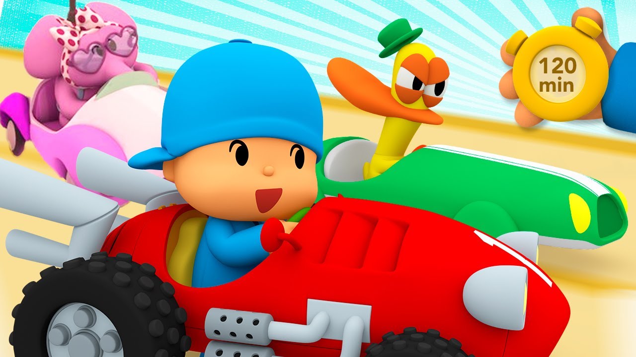 🚦 LET'S GO POCOYO! - O engarrafamento  DESENHOS ANIMADOS de POCOYO em  PORTUGUÊS do BRASIL 