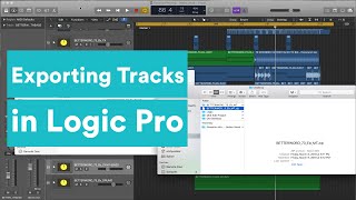 How to Export your Tracks in Logic Pro