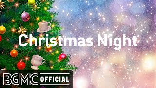 Christmas Night: Christmas Background Music Cover - Smooth Winter Jazz Piano Playlist for Relaxing видео