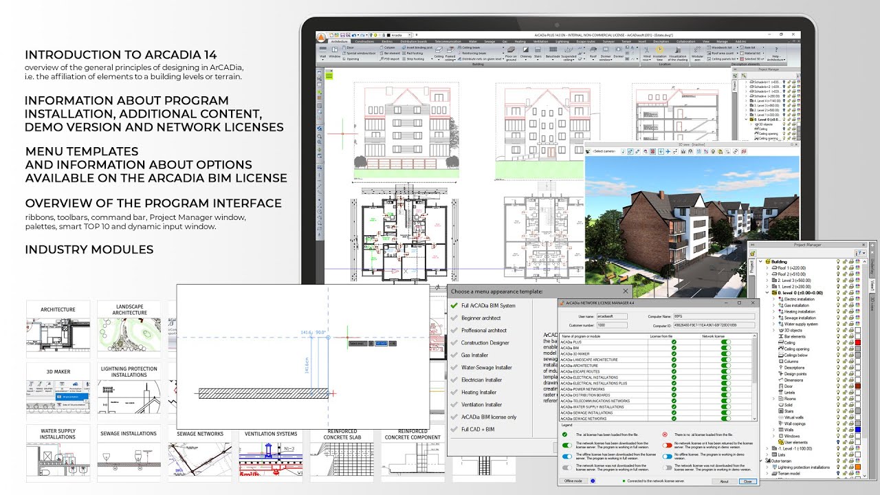 ArCADia BIM 14 EN PART 1 - YouTube