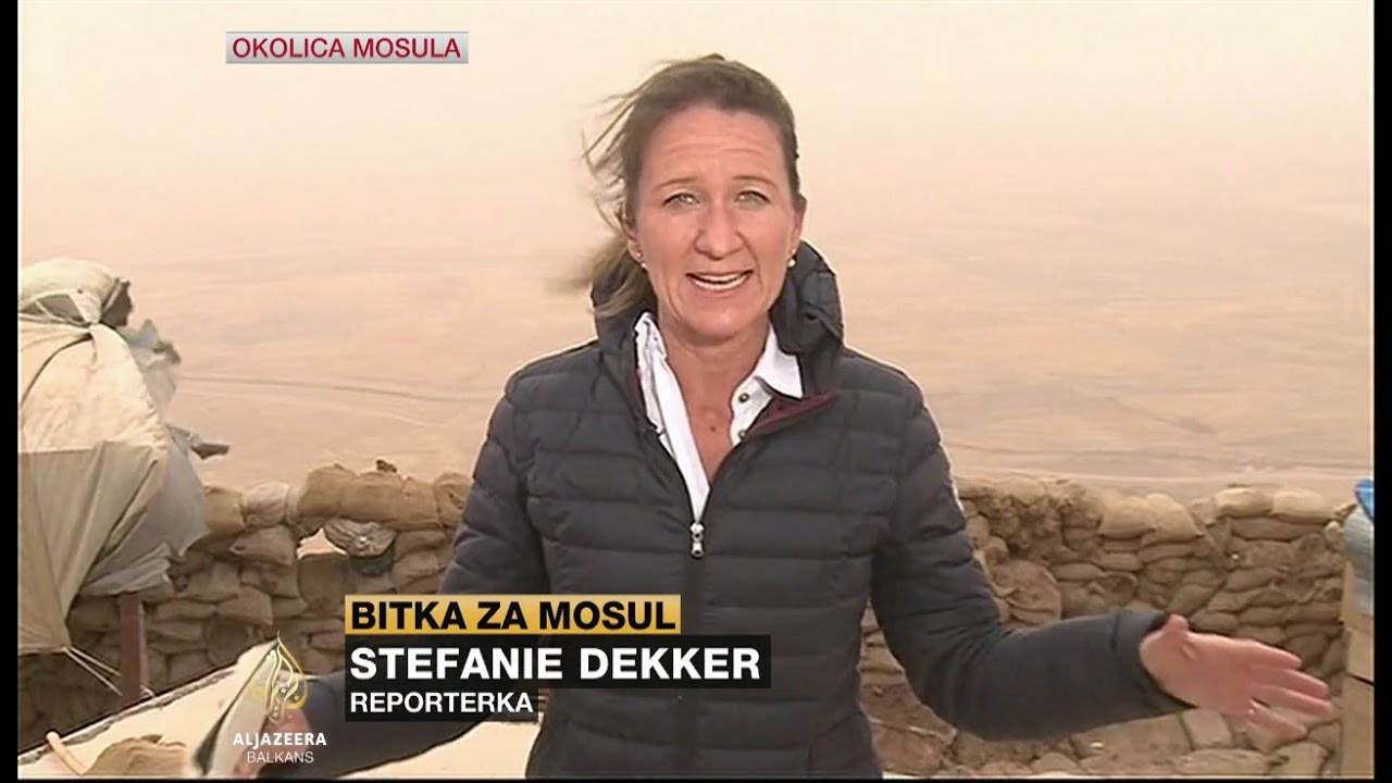 ديكر يتحدث عن القتال في ضواحي الموصل