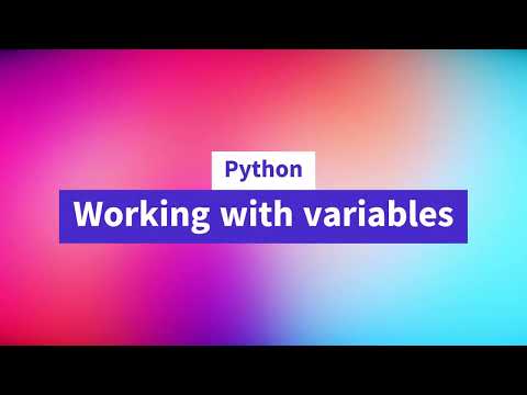05. Working with variables in Python #python #beginners #pythoncertification #coding #education