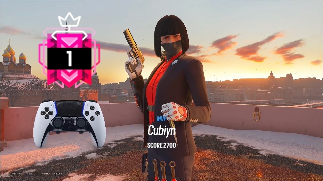 THE BEST SLOW SENSITIVITY CHAMPION COLLISION POINT (PS5/XBOX) - Rainbow ...