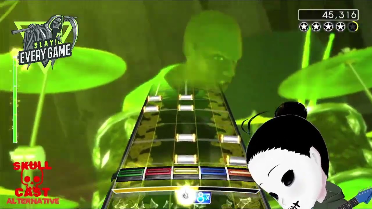 Celebrity Skin (100% on Guitar) | Let's Slay! Rock Band