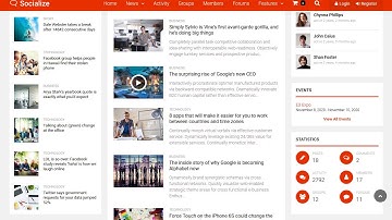 Socialize: Multi-Purpose BuddyPress Theme